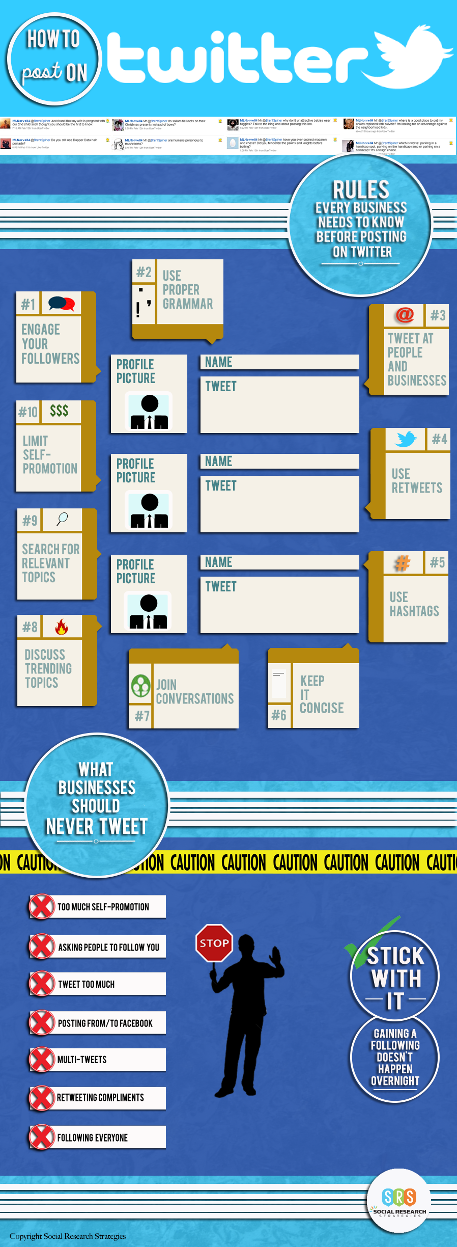 How to post on Twitter (Infographic)