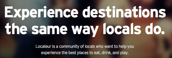 Travel like a local with Localeur