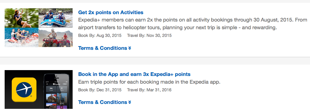 Expedia+ Rewards Program