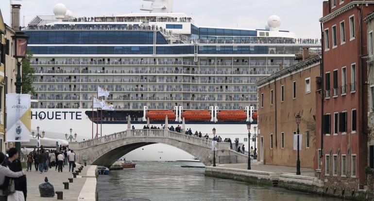 Cruise ships in Venice
