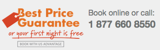 Best Price Guarantee on IHG website