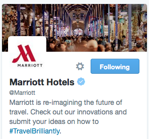 How Marriott focuses on #TravelBrilliantly across digital outposts