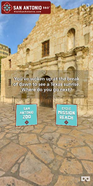 Visit San Antonio 360 Video Ad