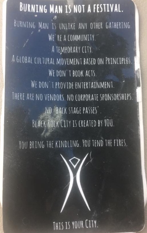 Burning Man Manifesto