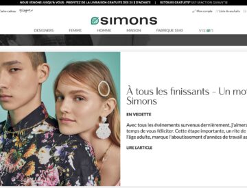 Blogue du site web Maison Simons