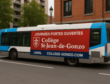 Exemple publicité scolaire affichage