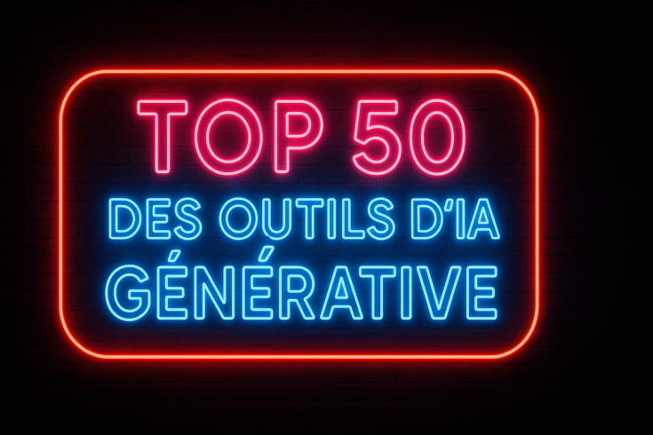 Top 50 des outils d'IA